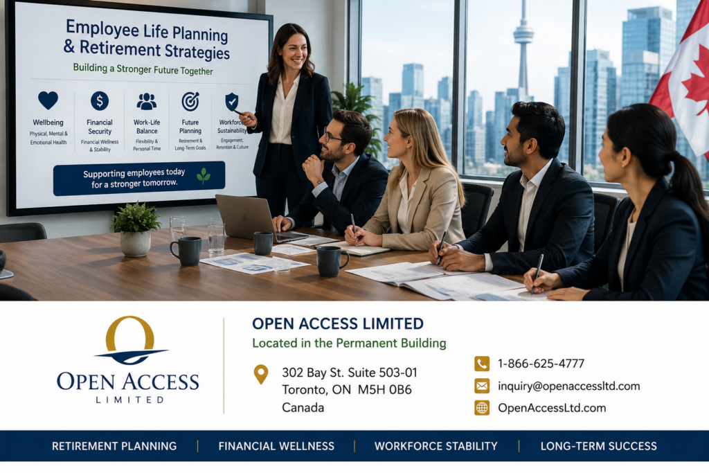 employee life planning and retirement planning strategy for workplace wellbeing