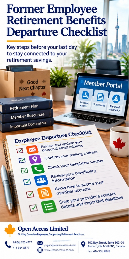How Can Canadian Businesses Prevent Former Employees From Losing Track of Workplace Retirement Benefits After They Leave?